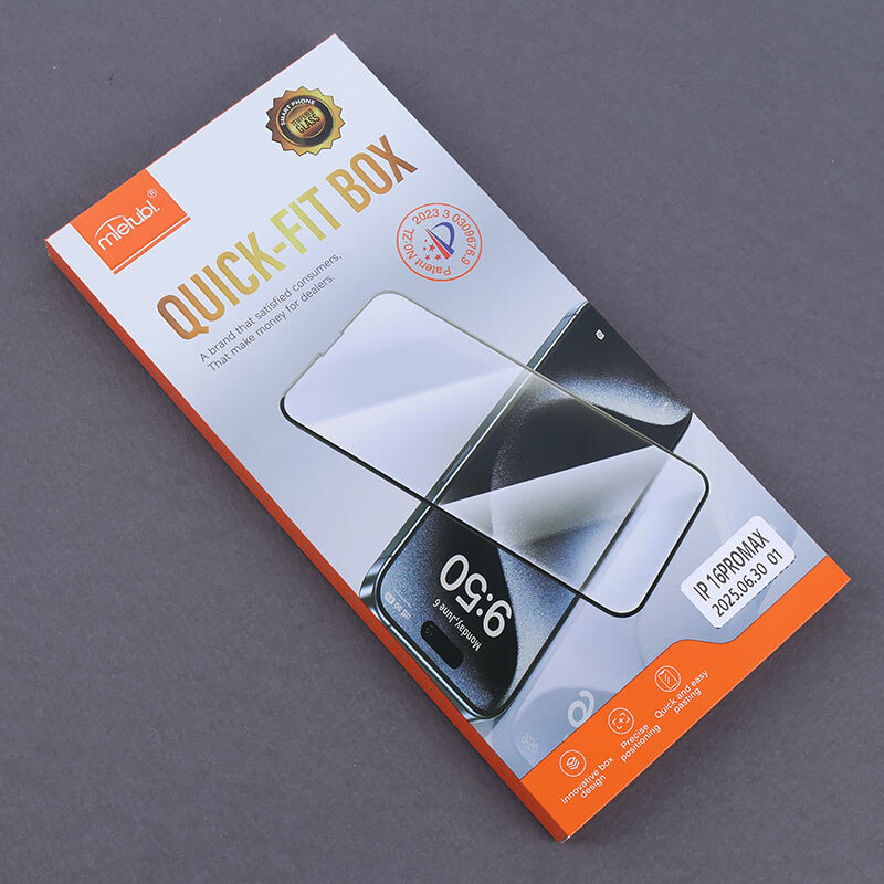 محافظ صفحه مدل Quick-fit Box  اپل iPhone 15 / 16